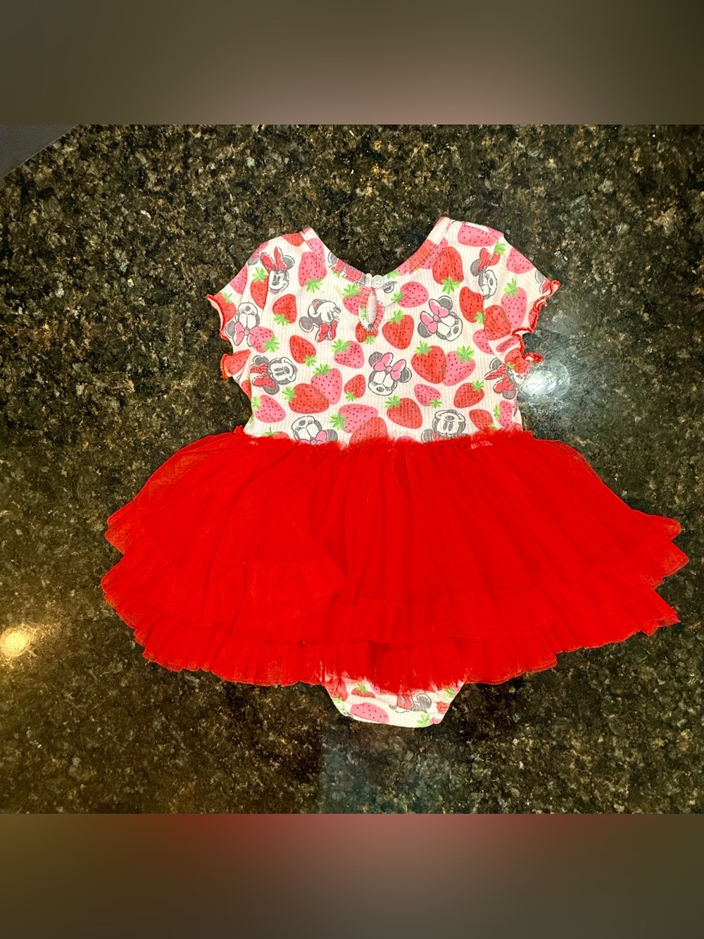 Disney baby Minnie Mouse tutu Girls one piece size 18 months